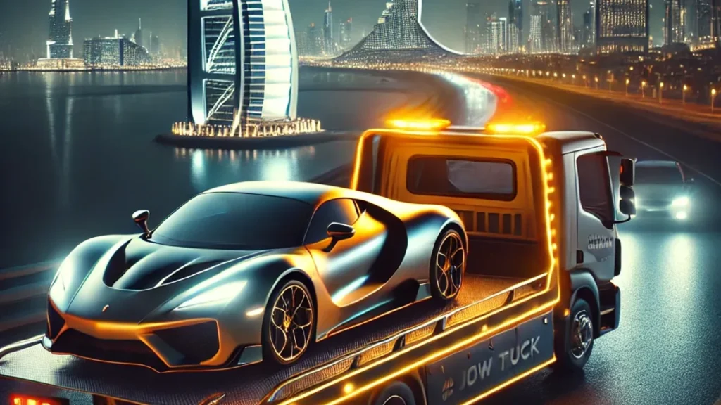 سطحة هيدروليك في حي العارض لنقل السيارات الفاخرة بأمان واحترافية